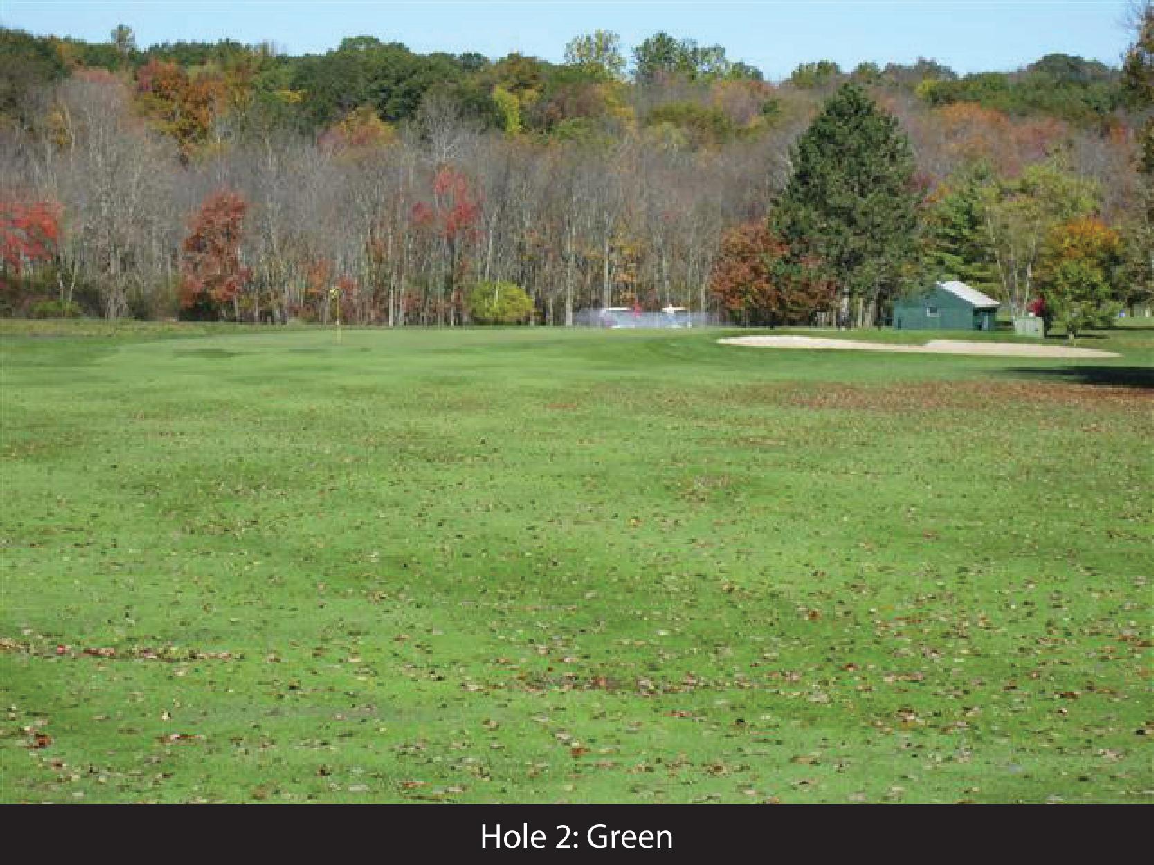 hole 2 green